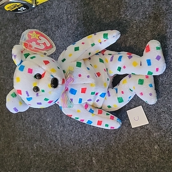 Ty Other - Confetti Teddy Bear